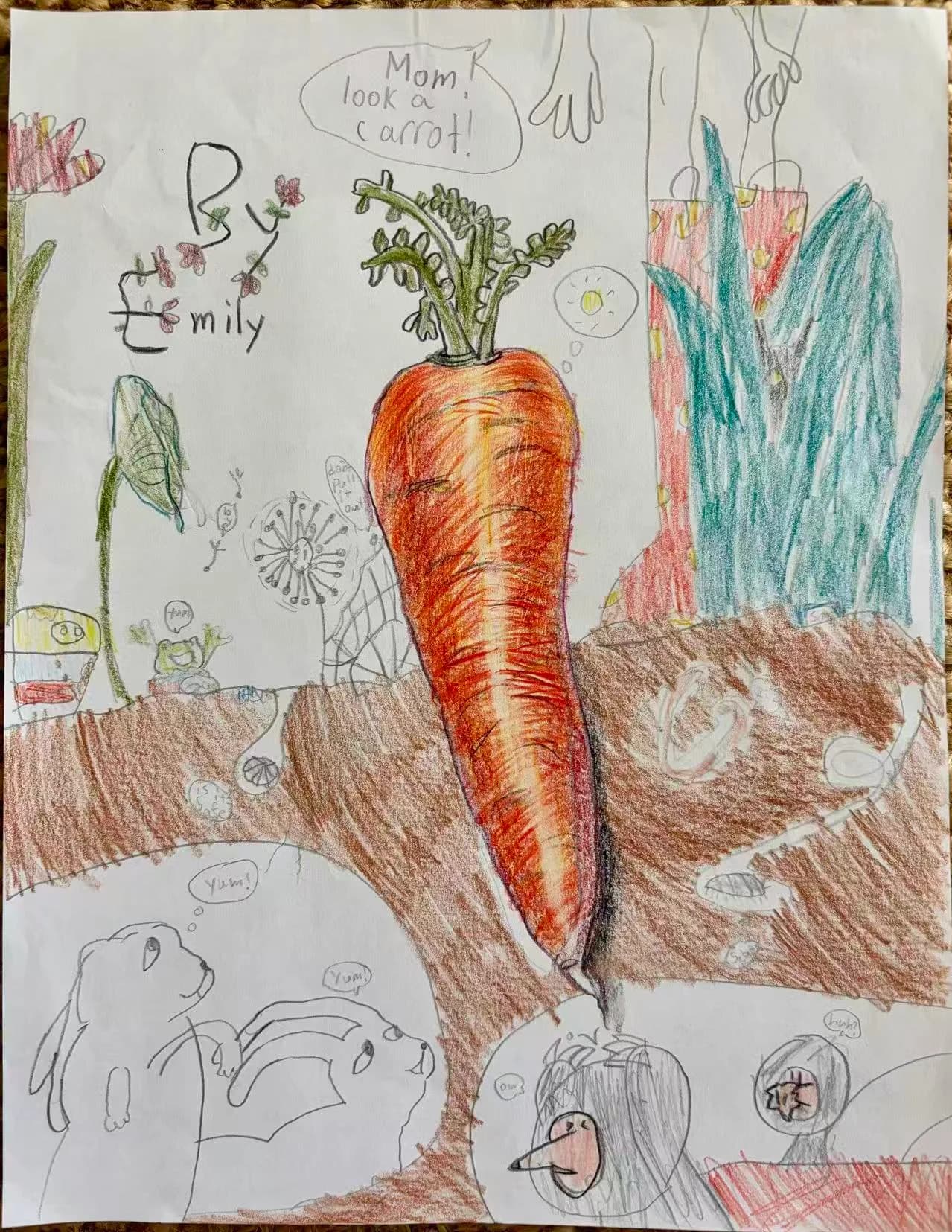 Artwork: The Carrot’s Secret Garden